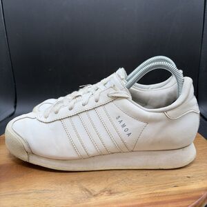 Adidas Samoa Womens Size 6 Running Shoes Cream Ivory White Sneaker 702001
